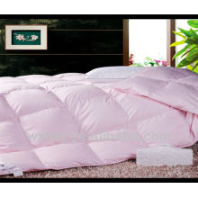 baby pink cotton solid color quilt